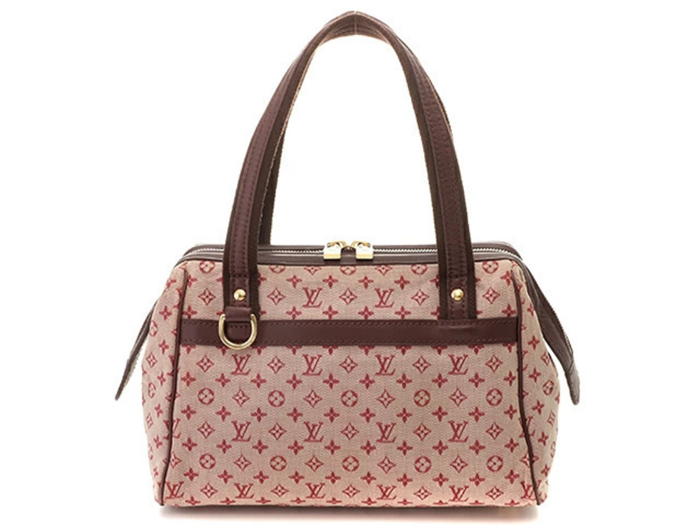 LOUIS VUITTON Shoulder Bag Josephine Monogram Cerise Red